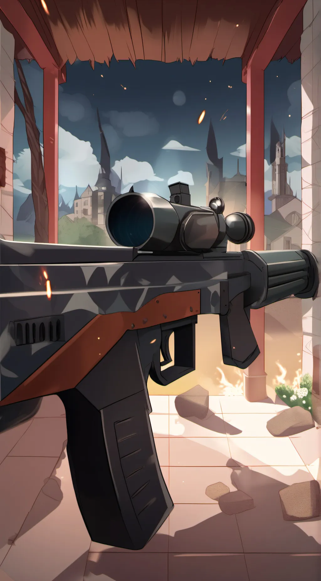 ai character: RPG 12001 GUN background