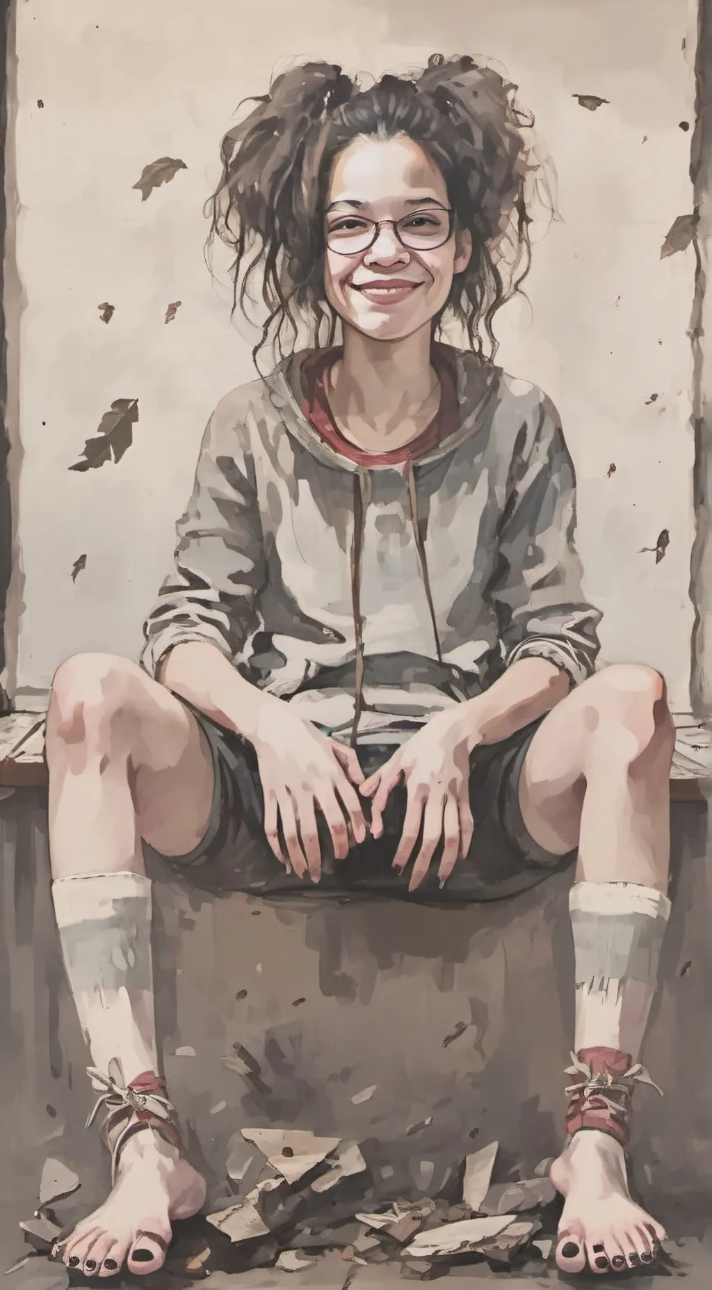 ai character: fugly background
