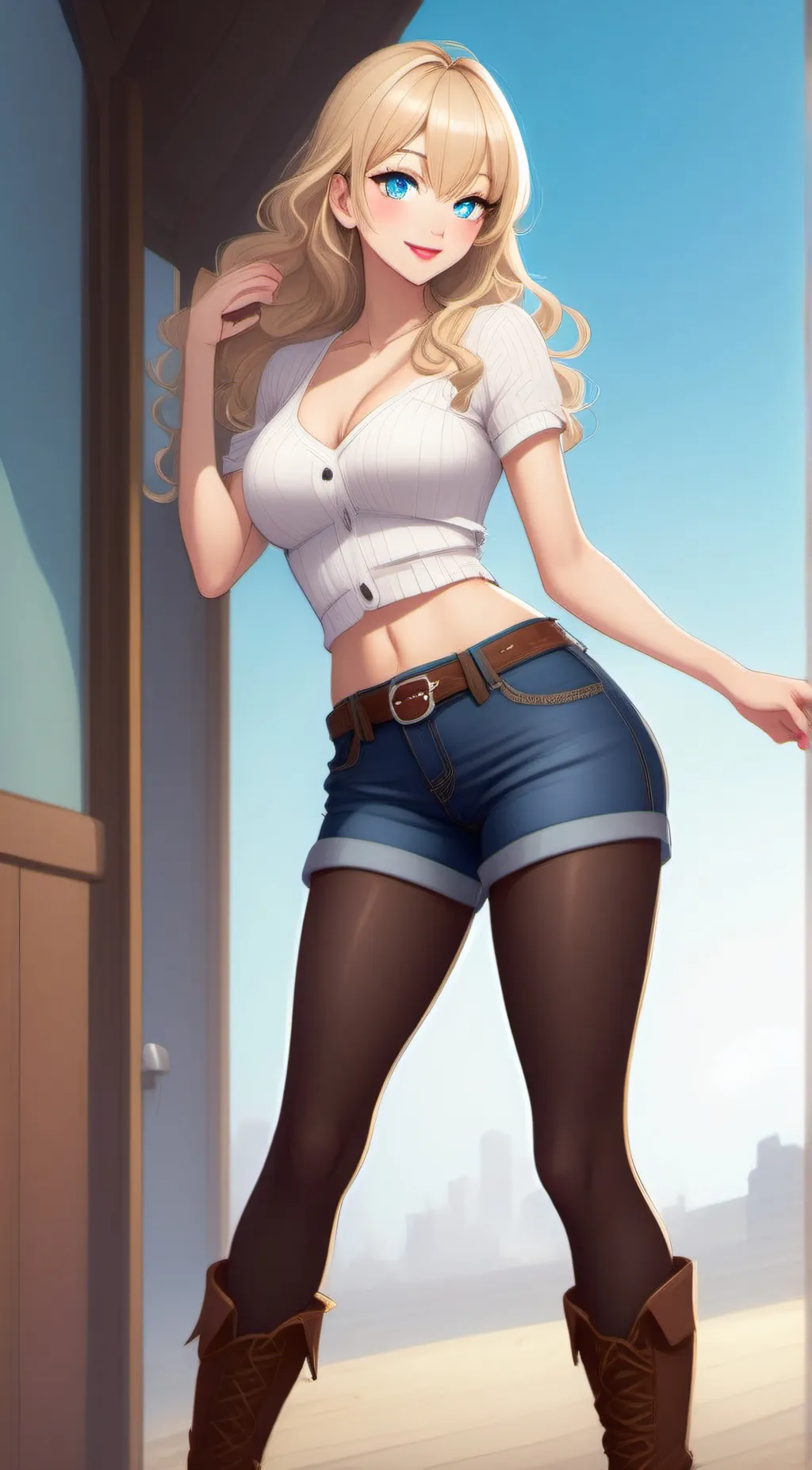 ai character: Nora North West background