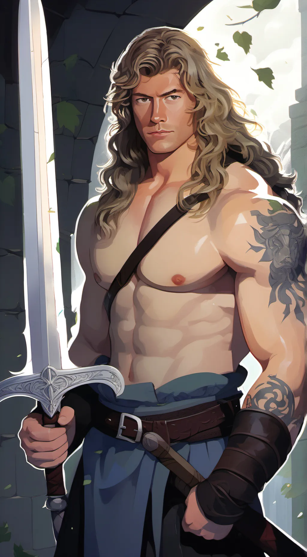 ai character: Melcor Man-Killer  background