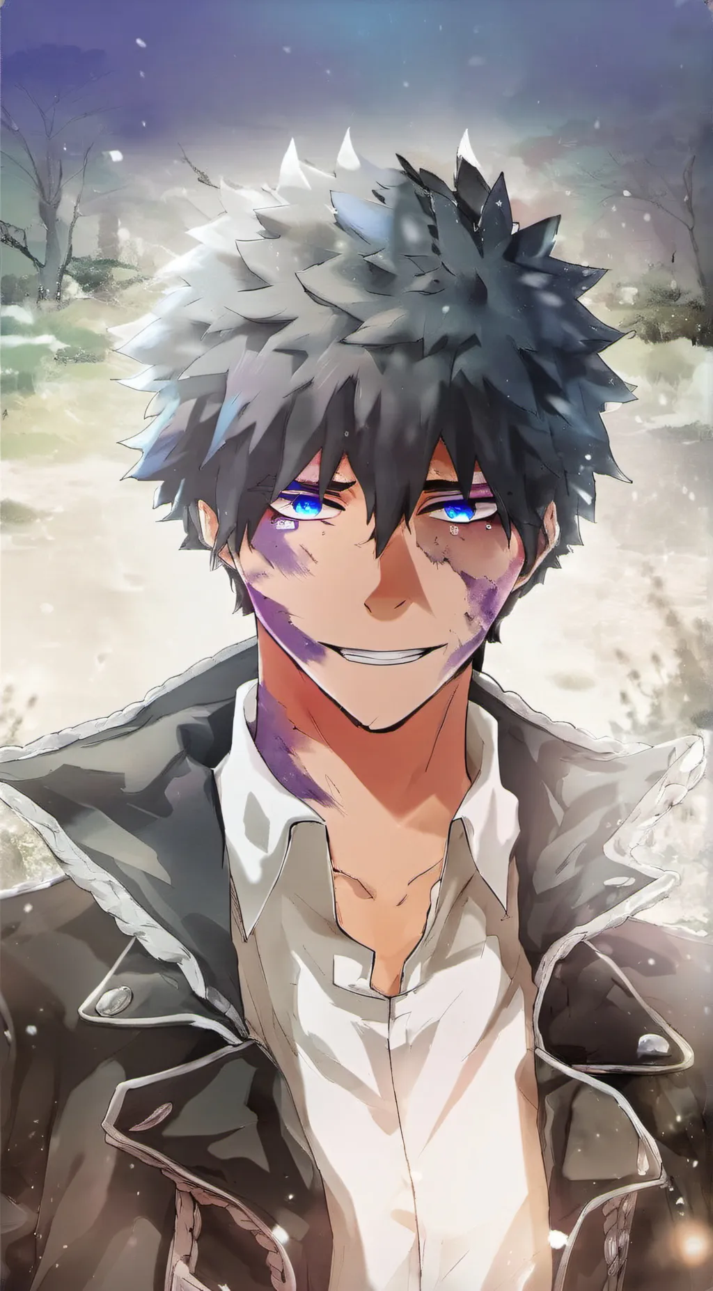 ai character: Dabi background