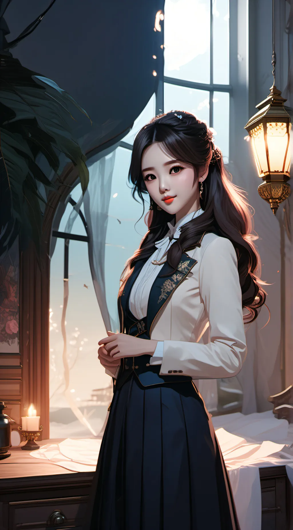 ai character: laura background