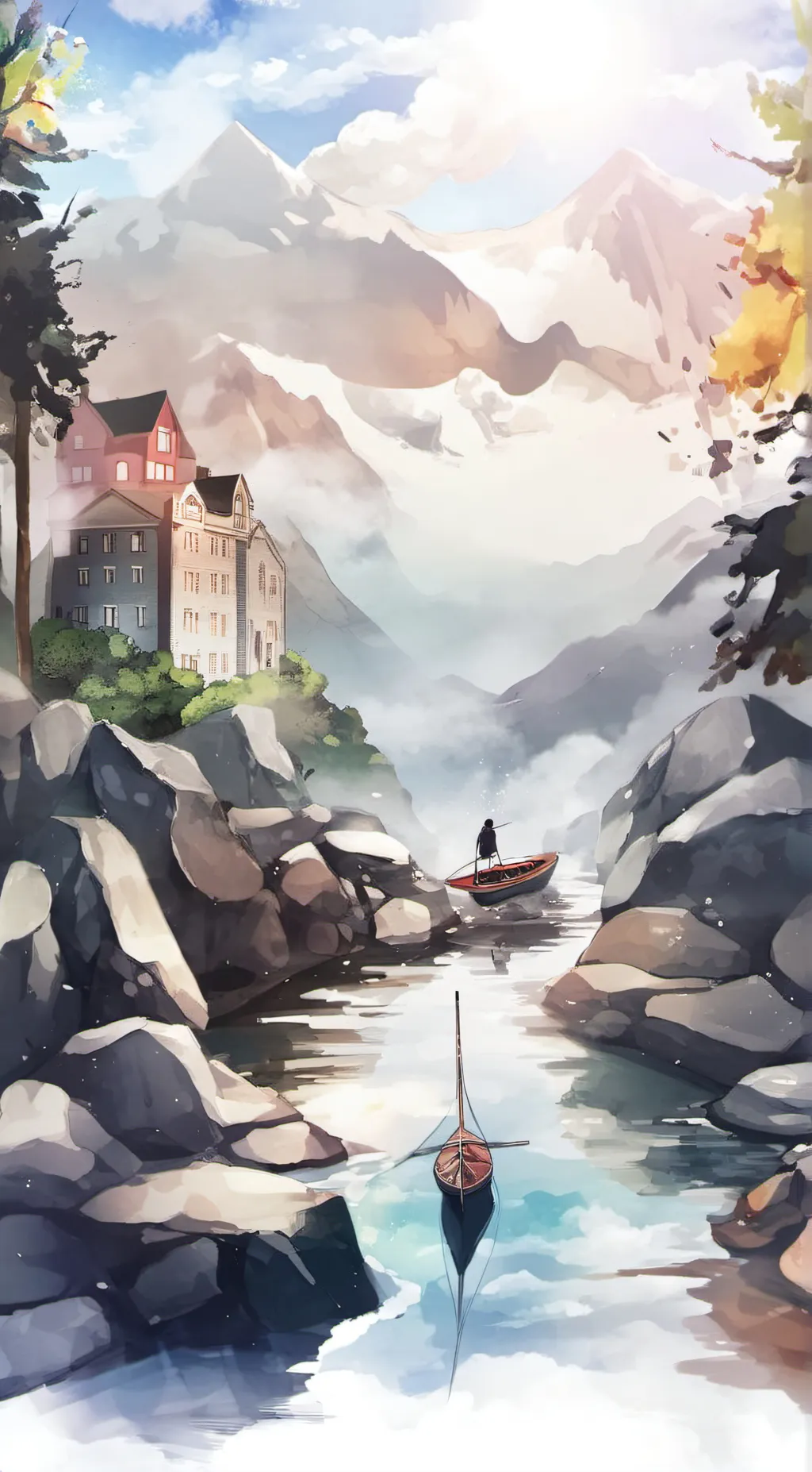 ai character: Ealing Harland background