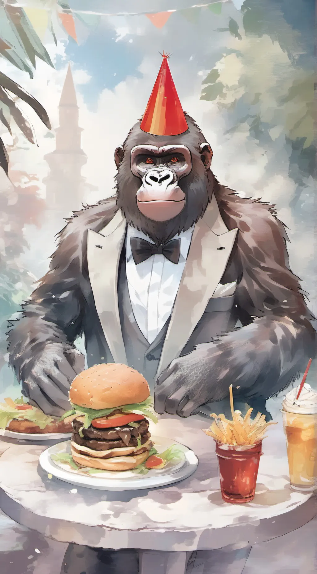 ai character: Gtag background