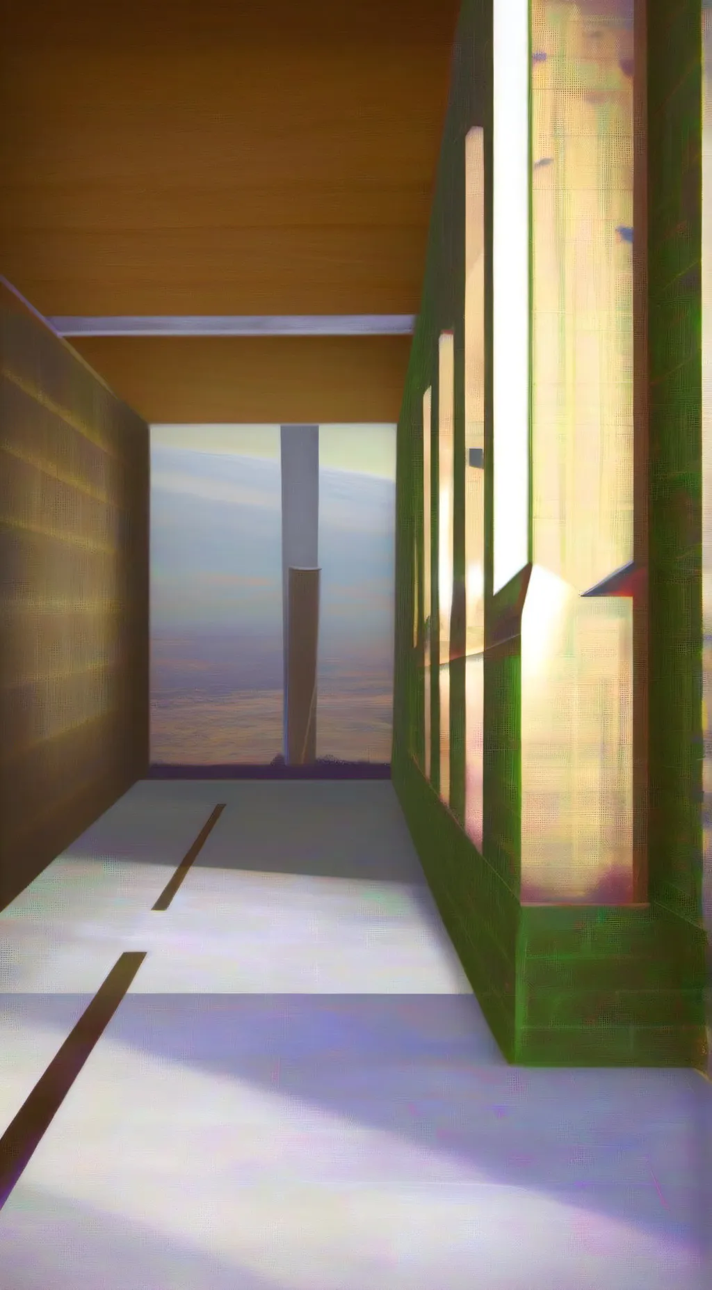 ai character: The liminal  background