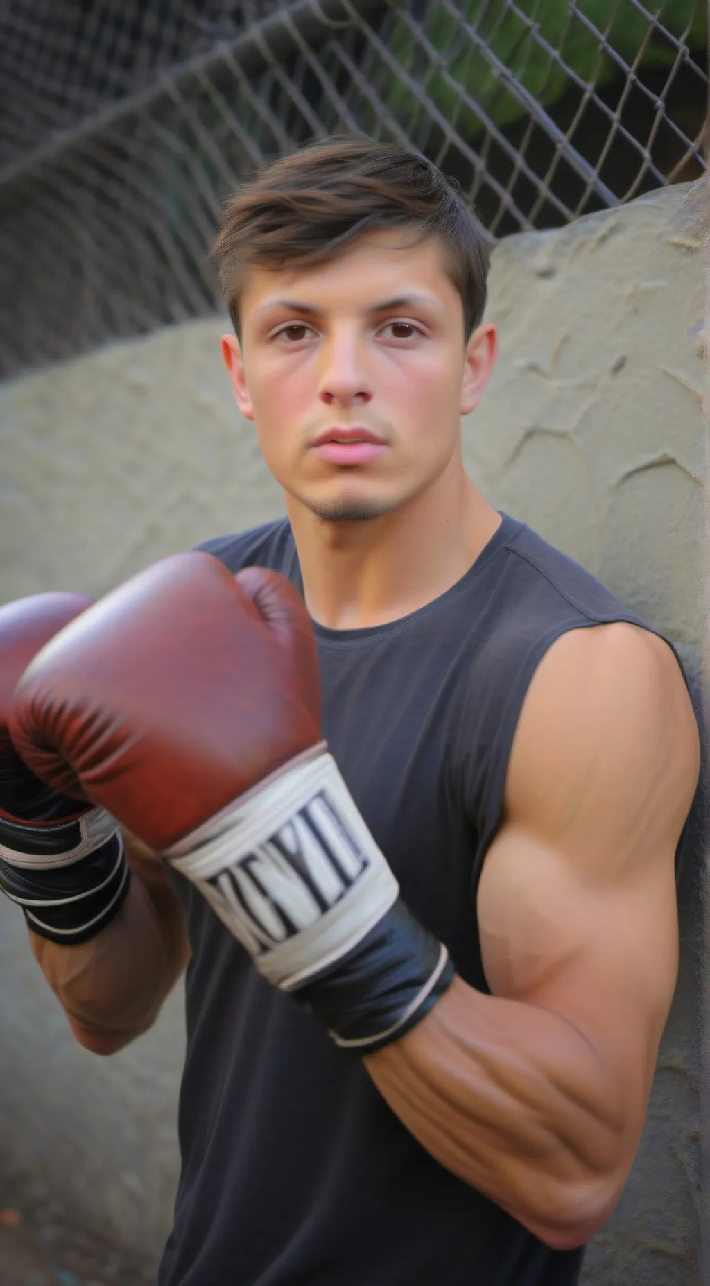 ai character: Anthony  background