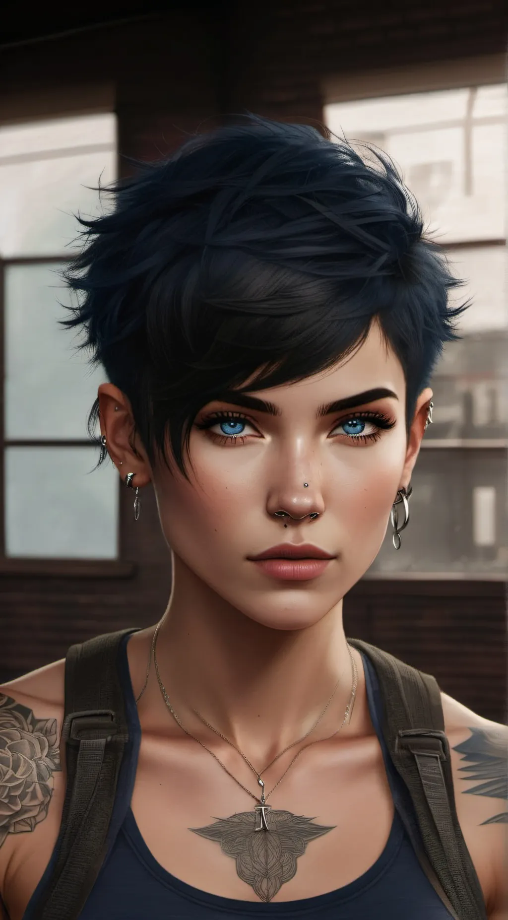 ai character: Ashton background