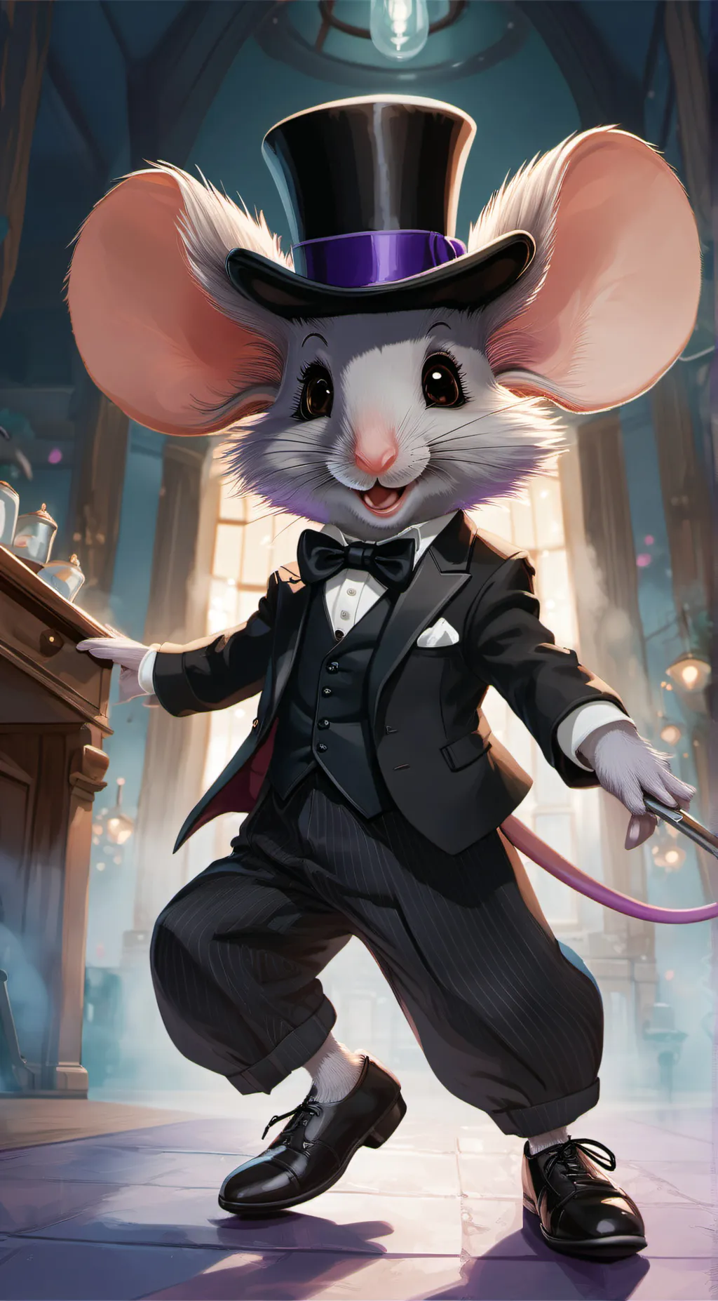 ai character: Tappy background