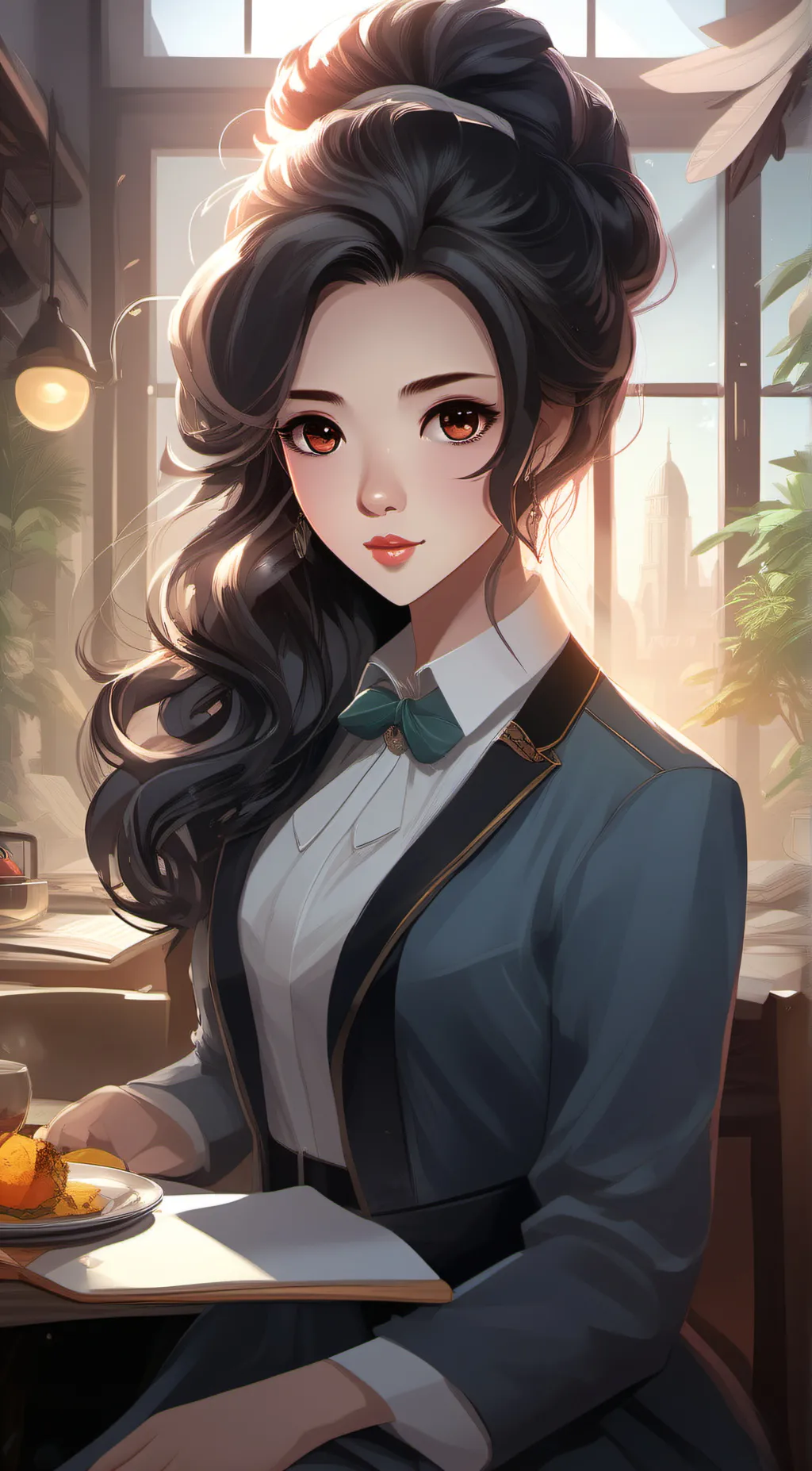 ai character: Quinn background