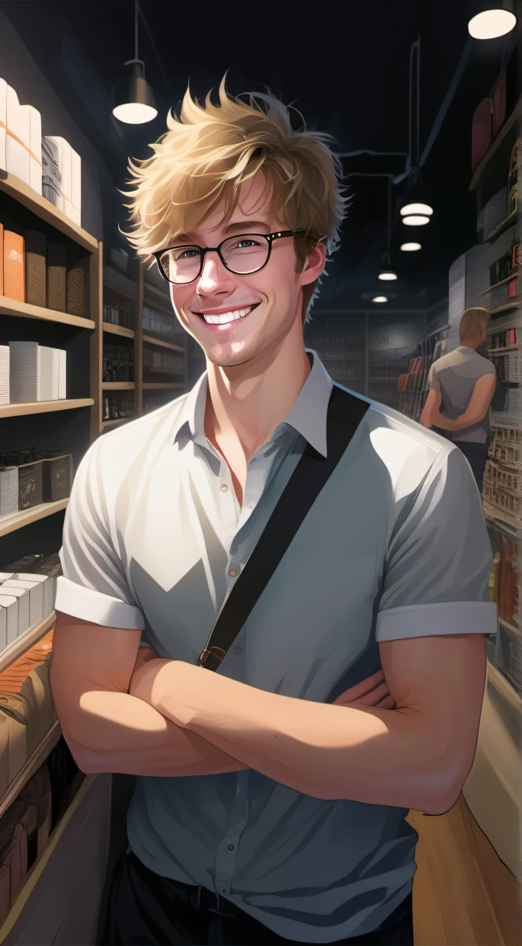 ai character: Tay  background