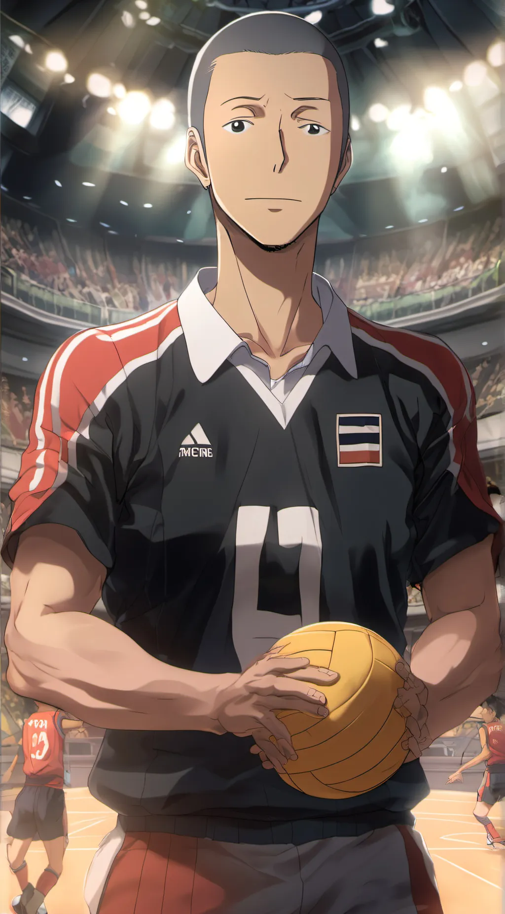 ai character: Tanaka Ryūnosuke background