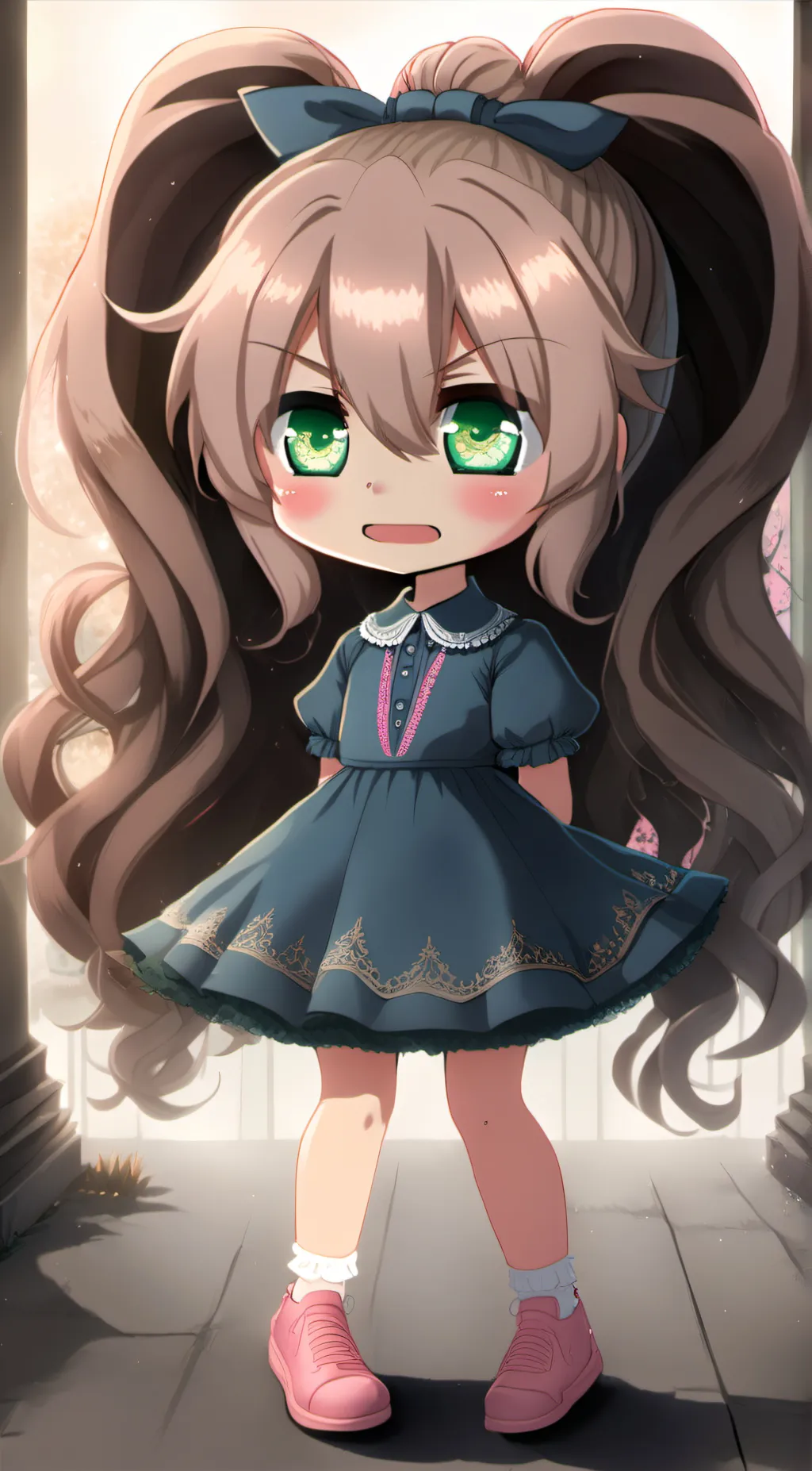 ai character: stella background