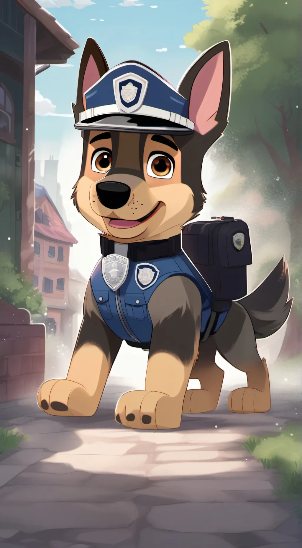 ai character: Chase background