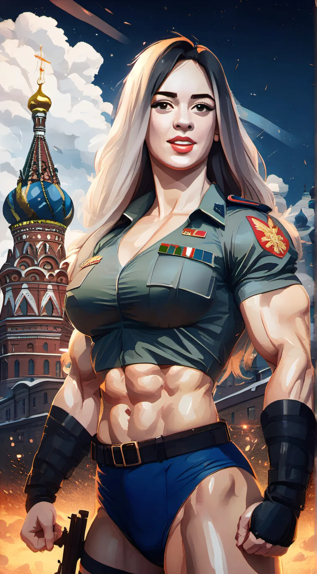 ai character: holly Parker background