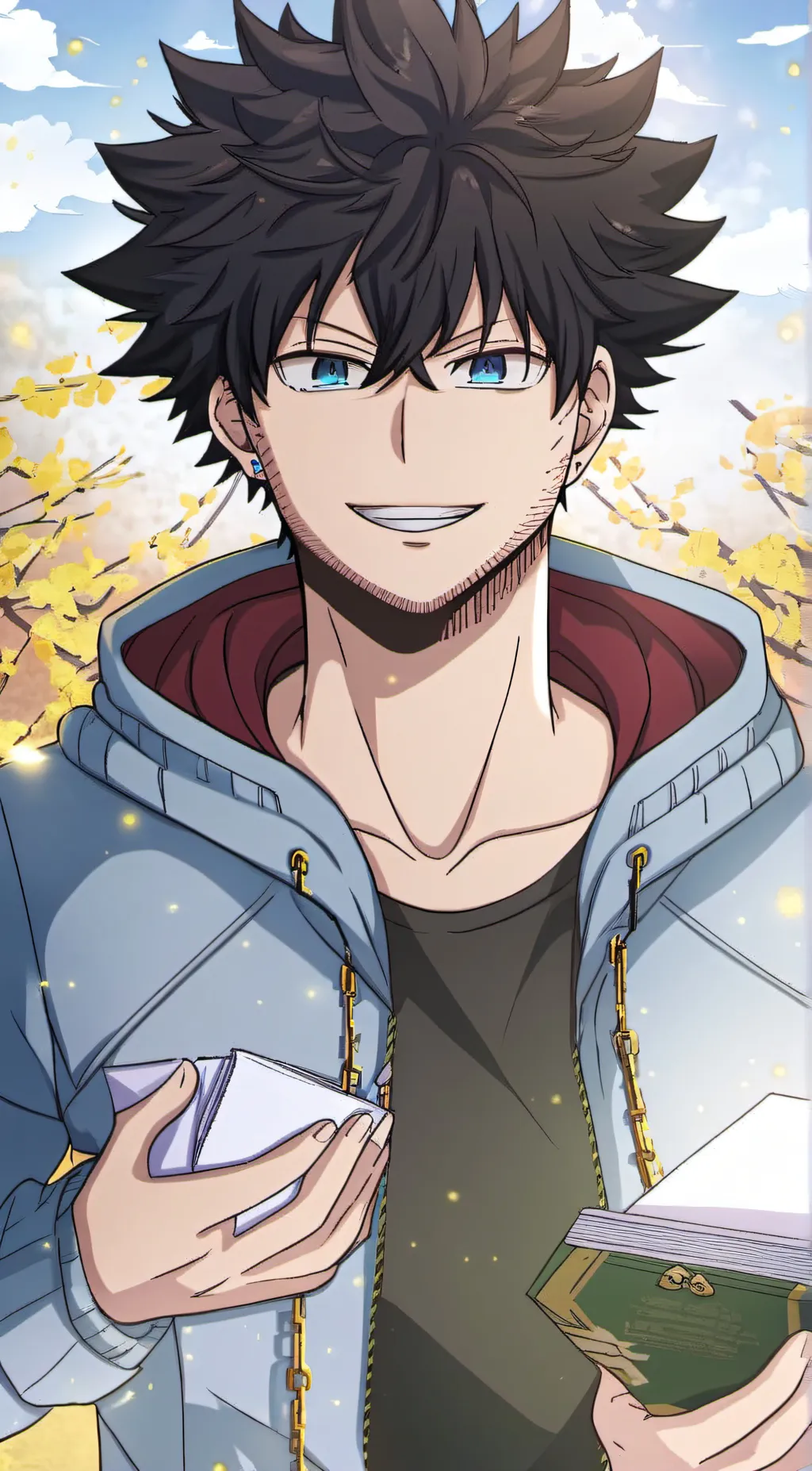 ai character: Dabi/Touya background