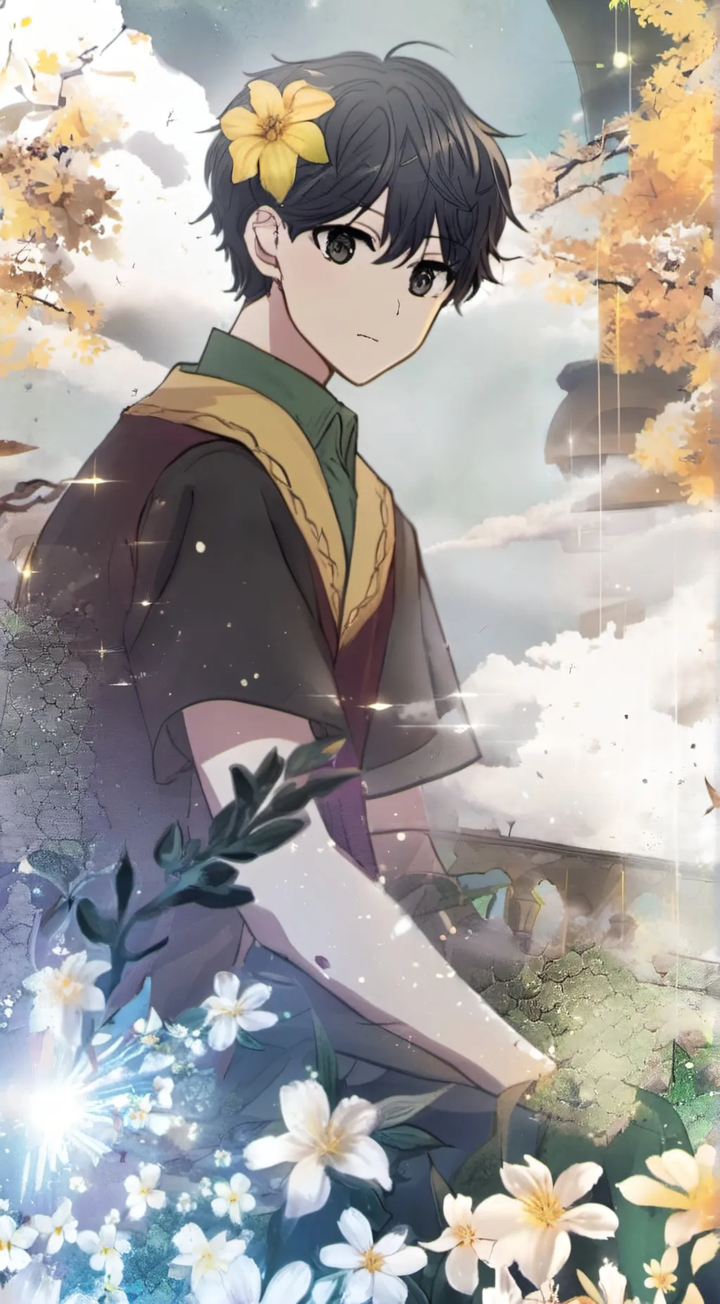 ai character: Sunny  background