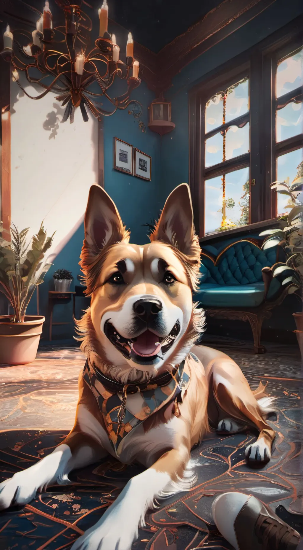 ai character: Leo background