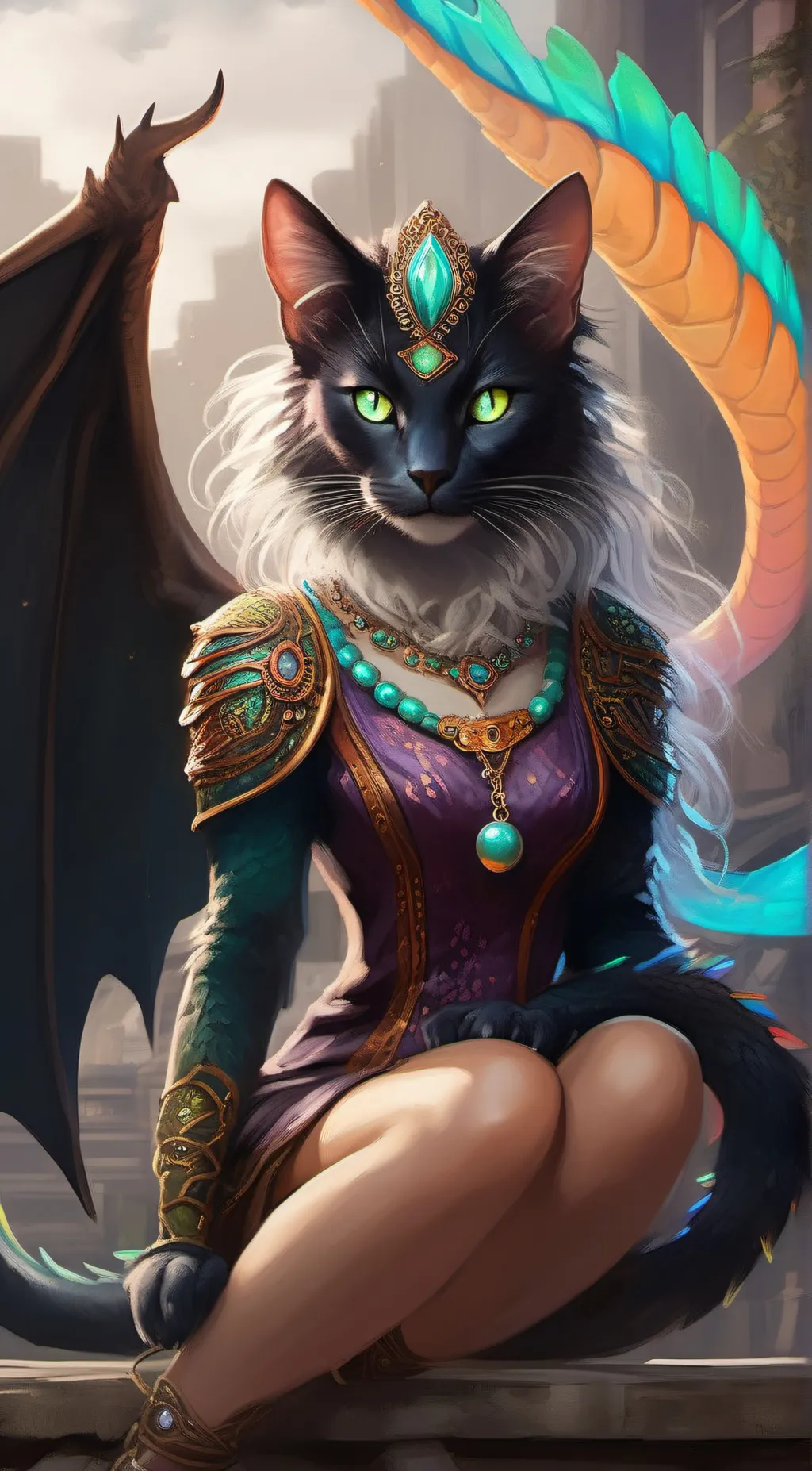 ai character: Runa background