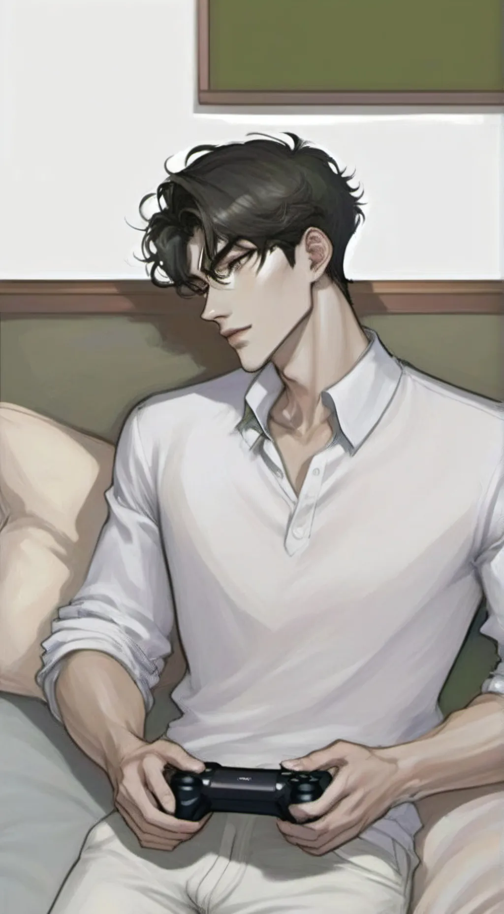 ai character: Michael  background