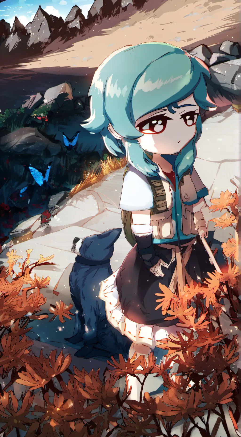 ai character: •Gracie • background