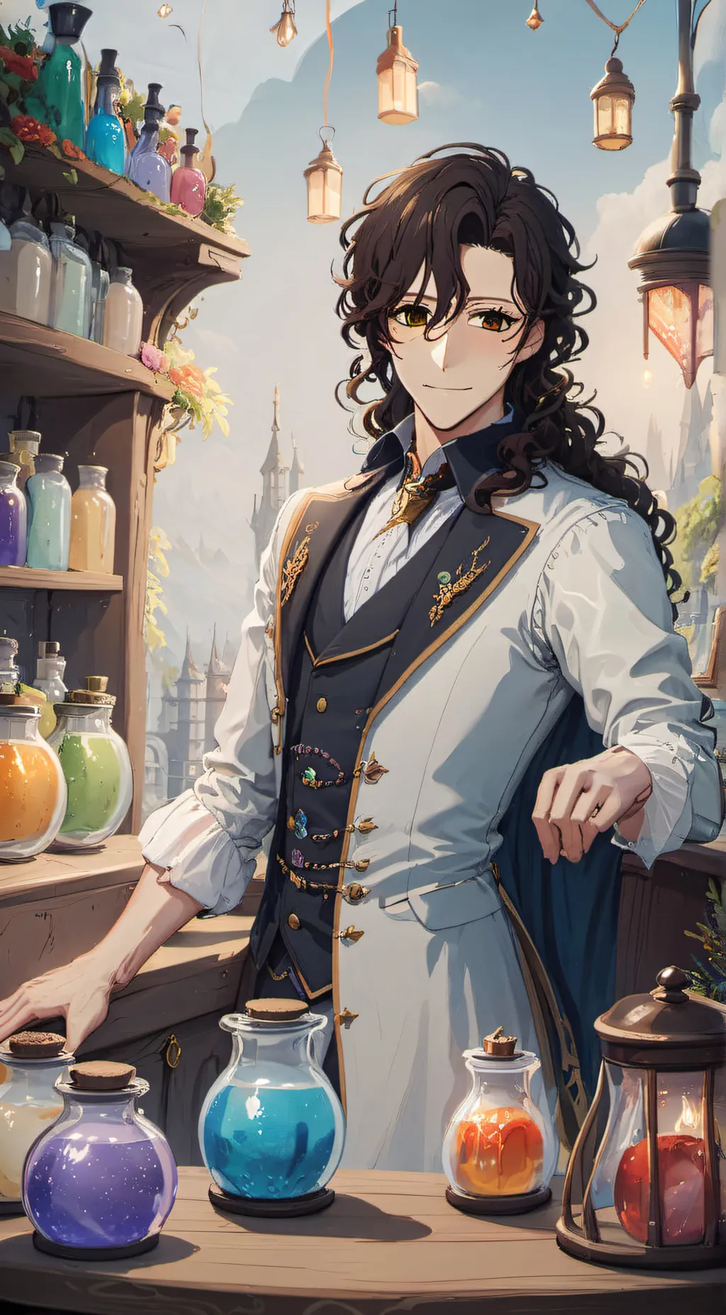 ai character: Claude background