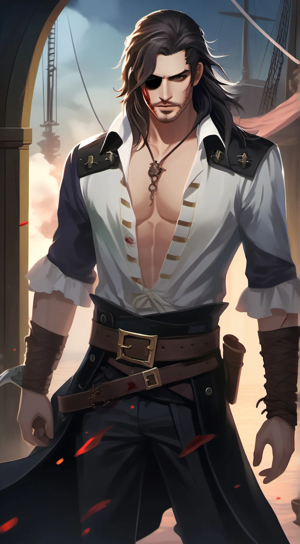 ai character: Caspian background
