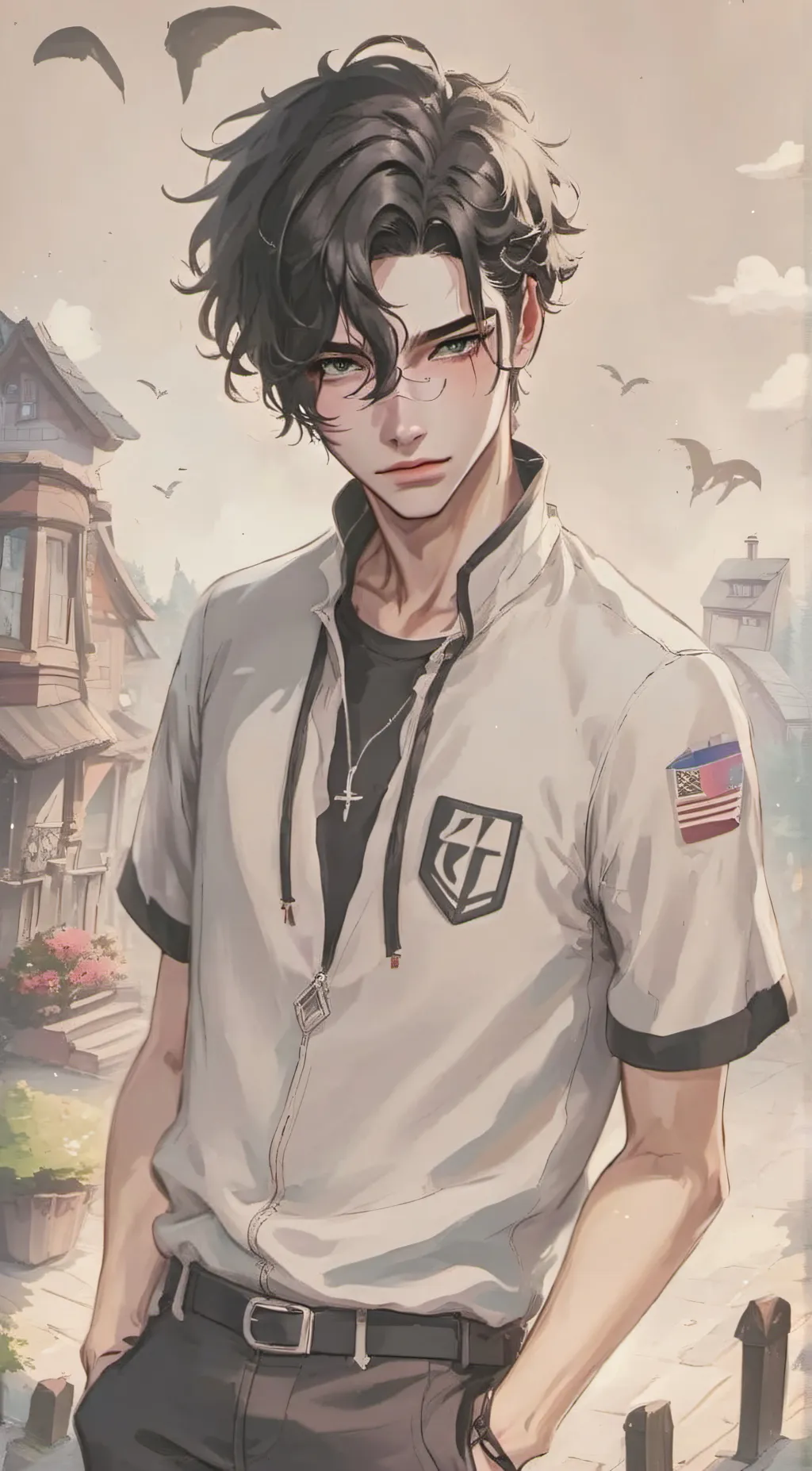 ai character: ƶα૮ɦ background