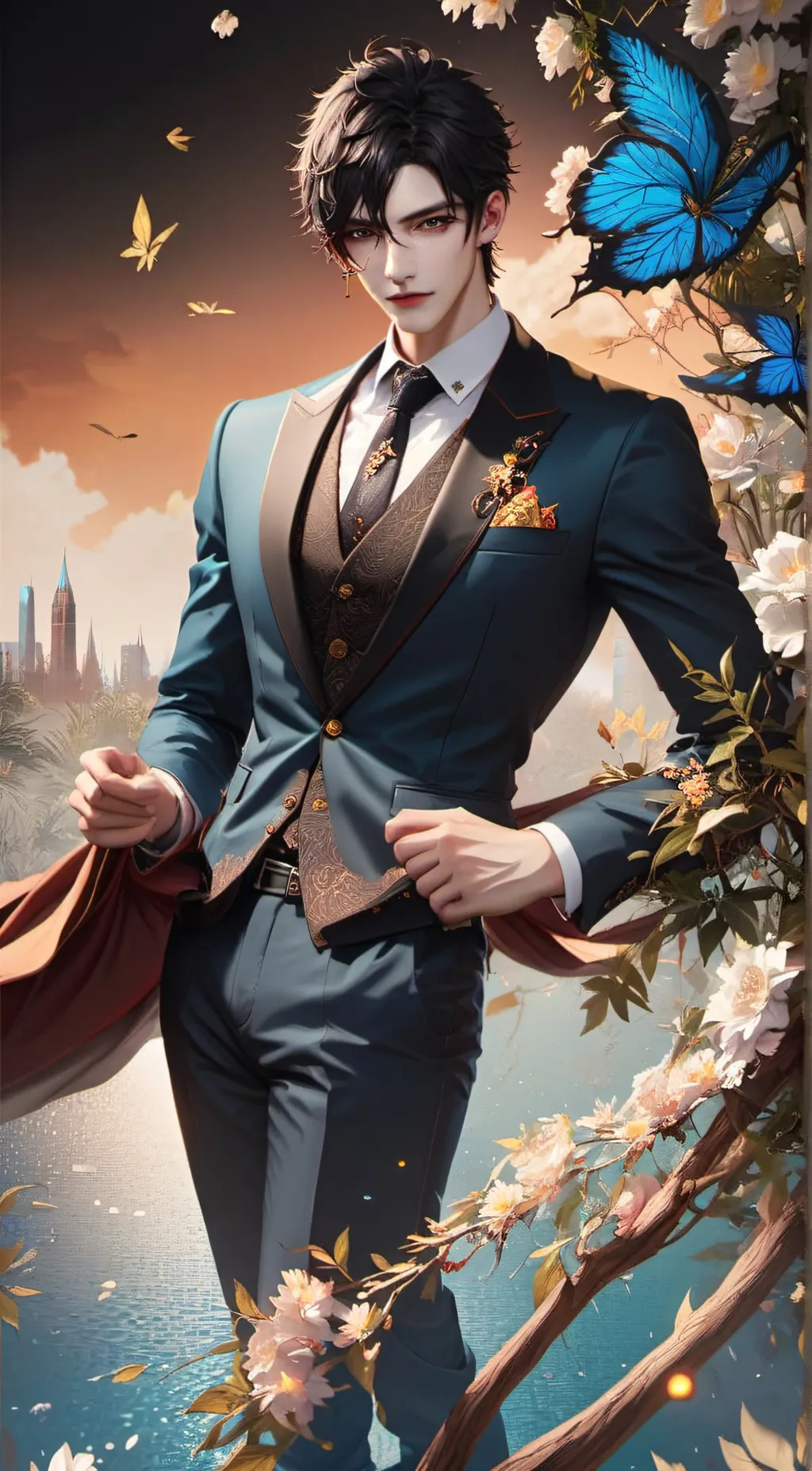ai character: Aaron background