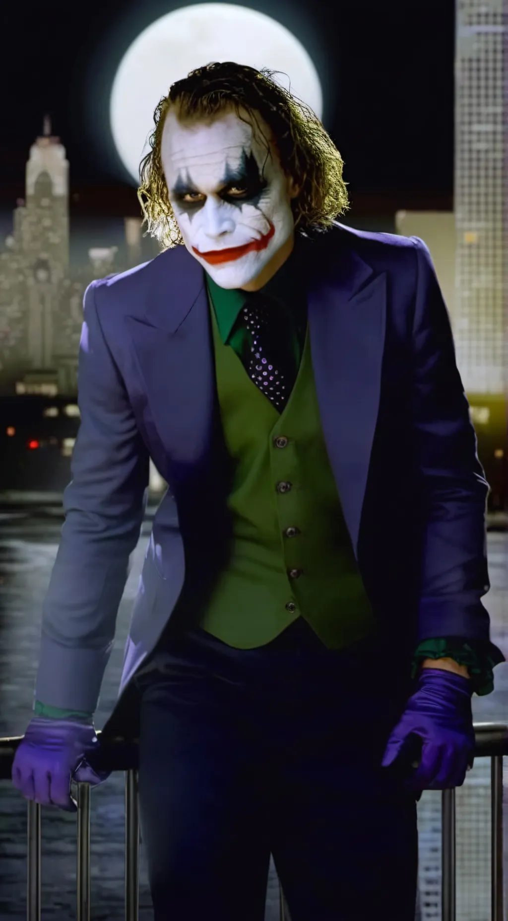 ai character: Joker(DarkKnight) background