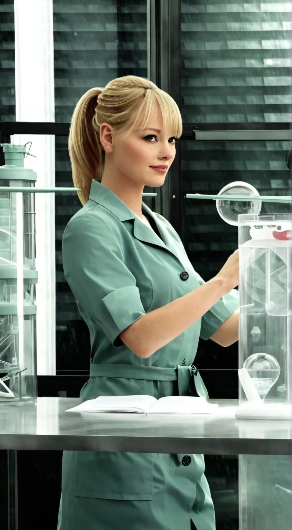 ai character: Gwen Stacey background