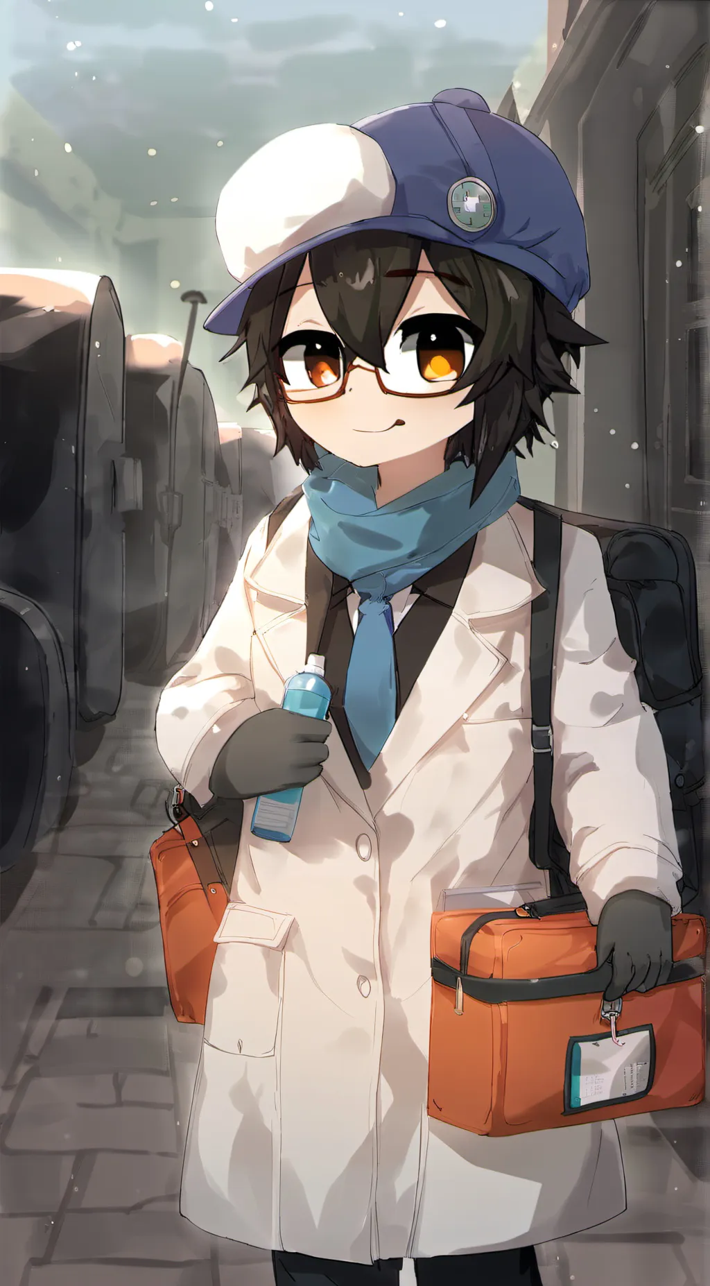 ai character: Peso (octonauts) background