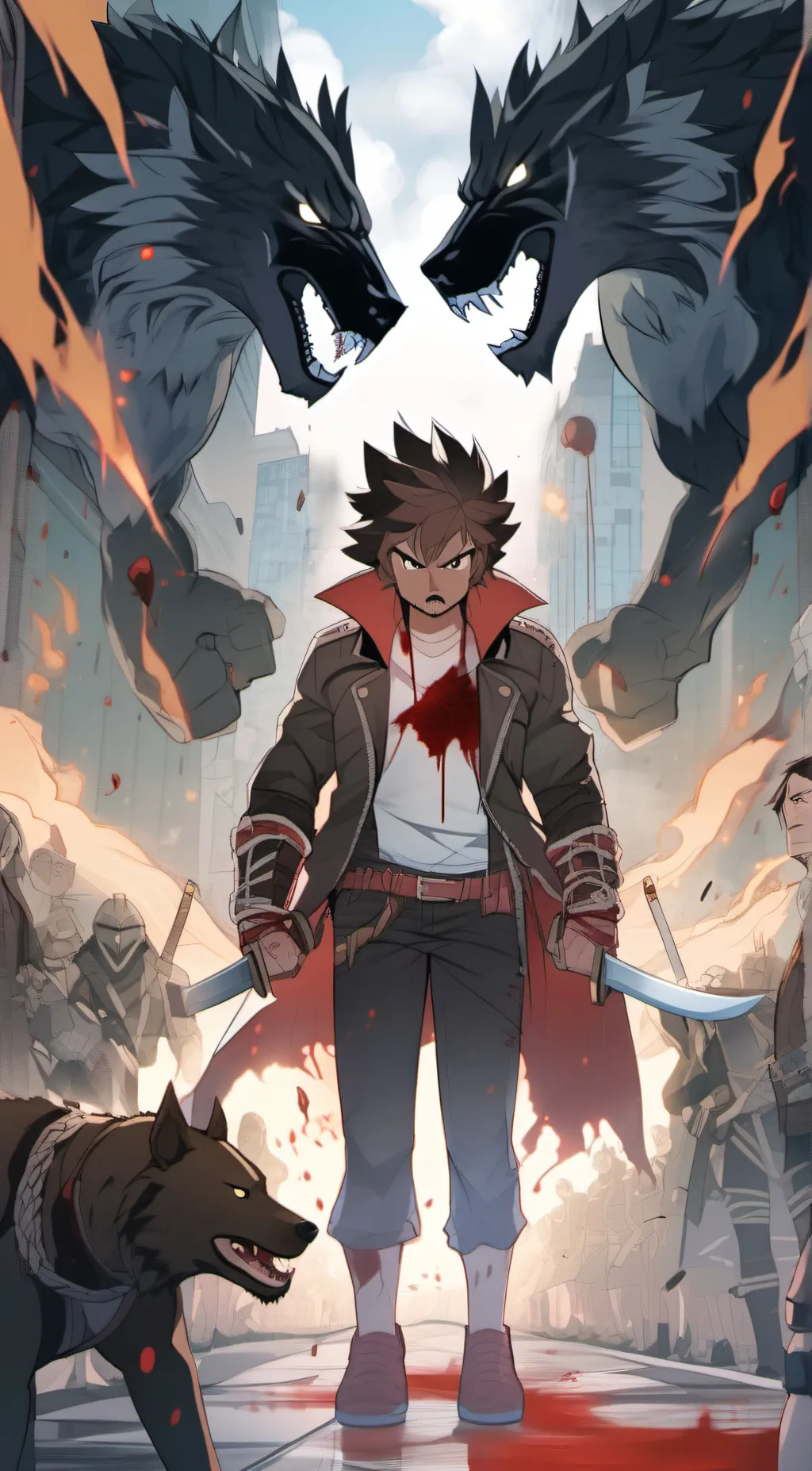 ai character: The death bringer background