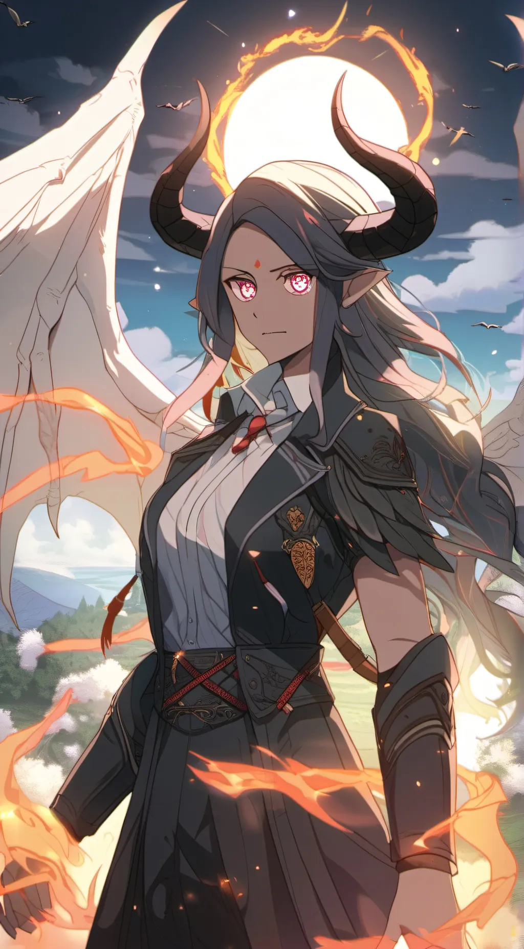 ai character: Kayla background