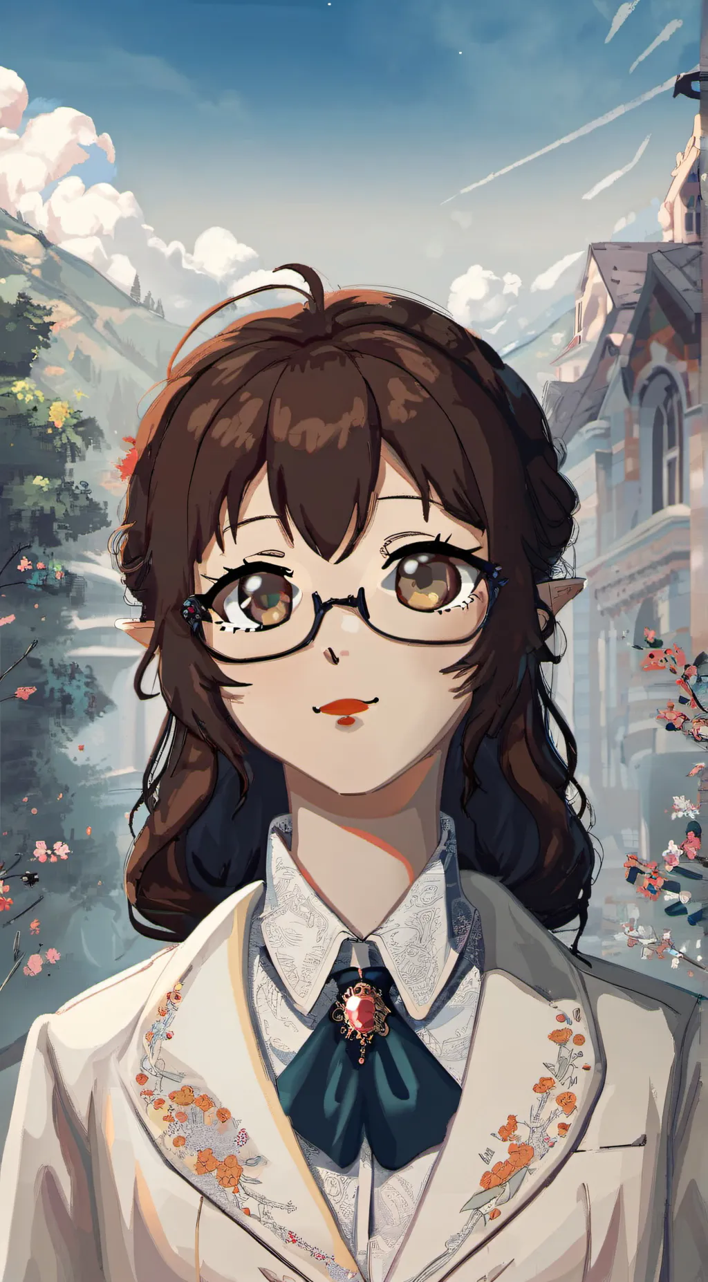 ai character: Elora Darlington background