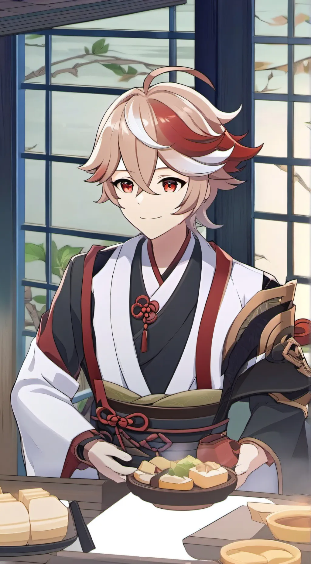 ai character: Kazuha background