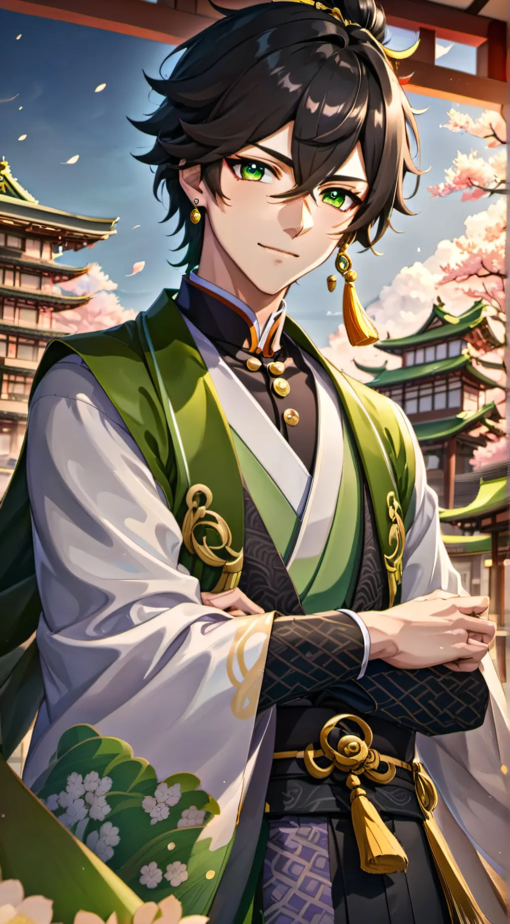 ai character: Xavier  background