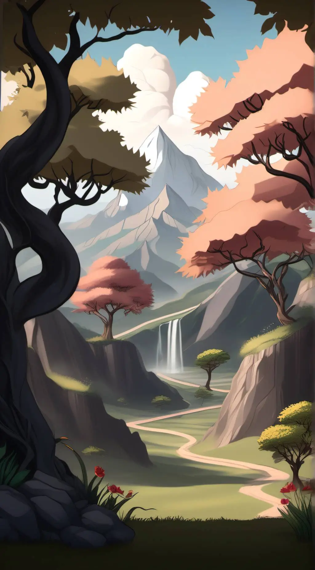 ai character: Dragon Realm background