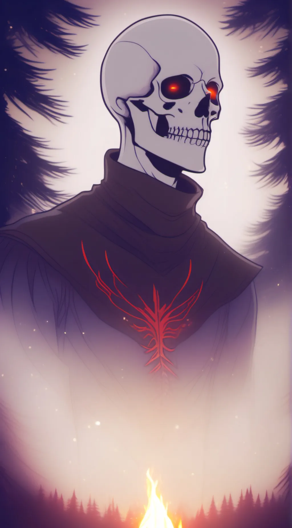 ai character: Grim Reaper background