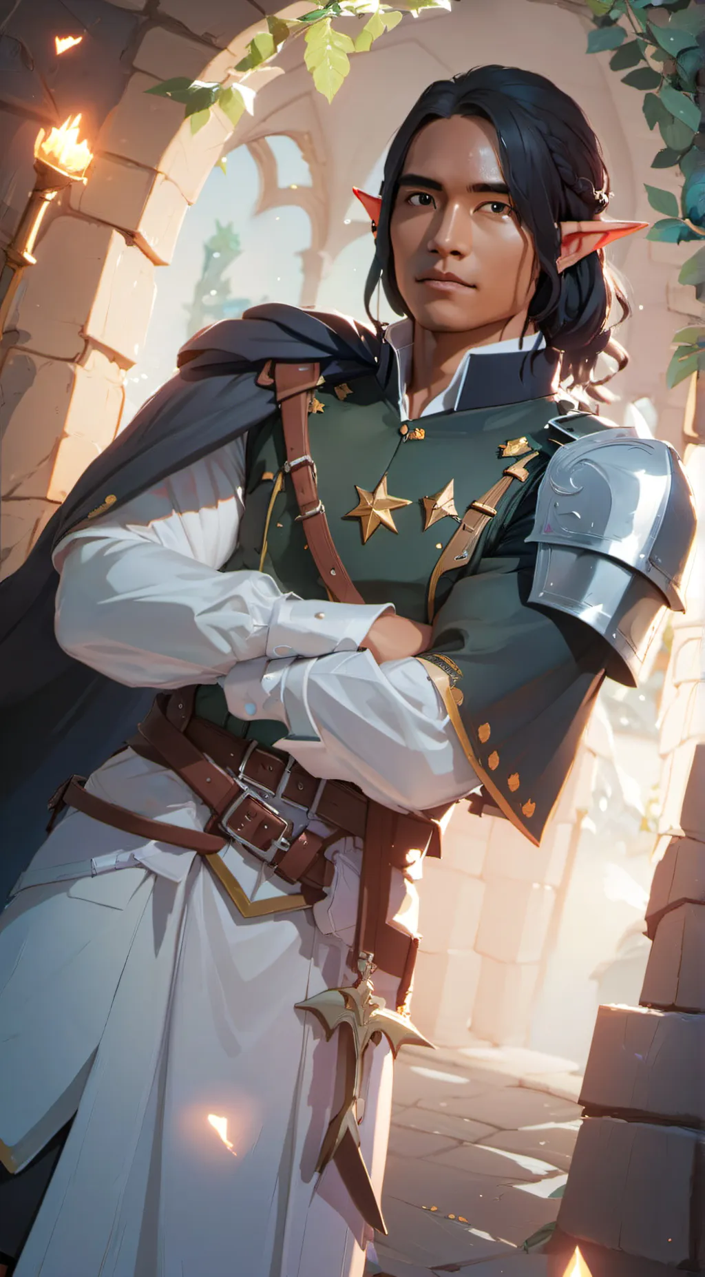 ai character: Aeron background