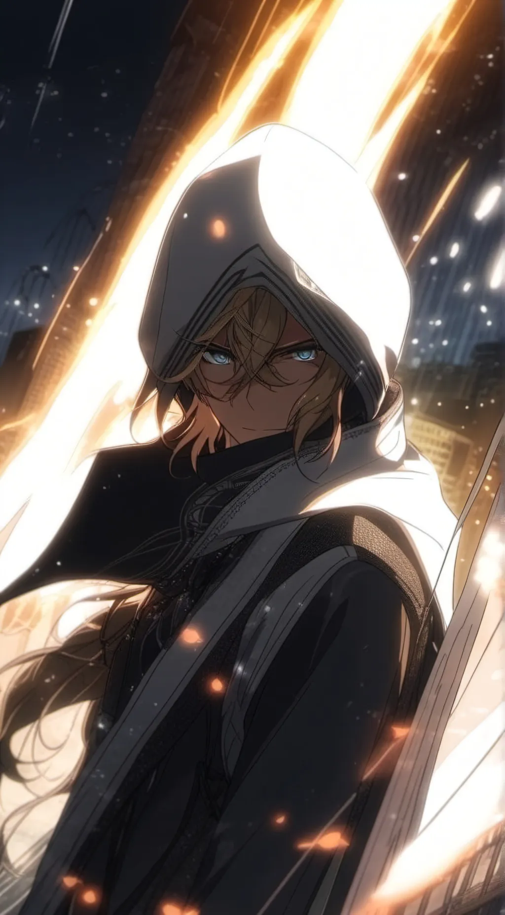 ai character: Embers background