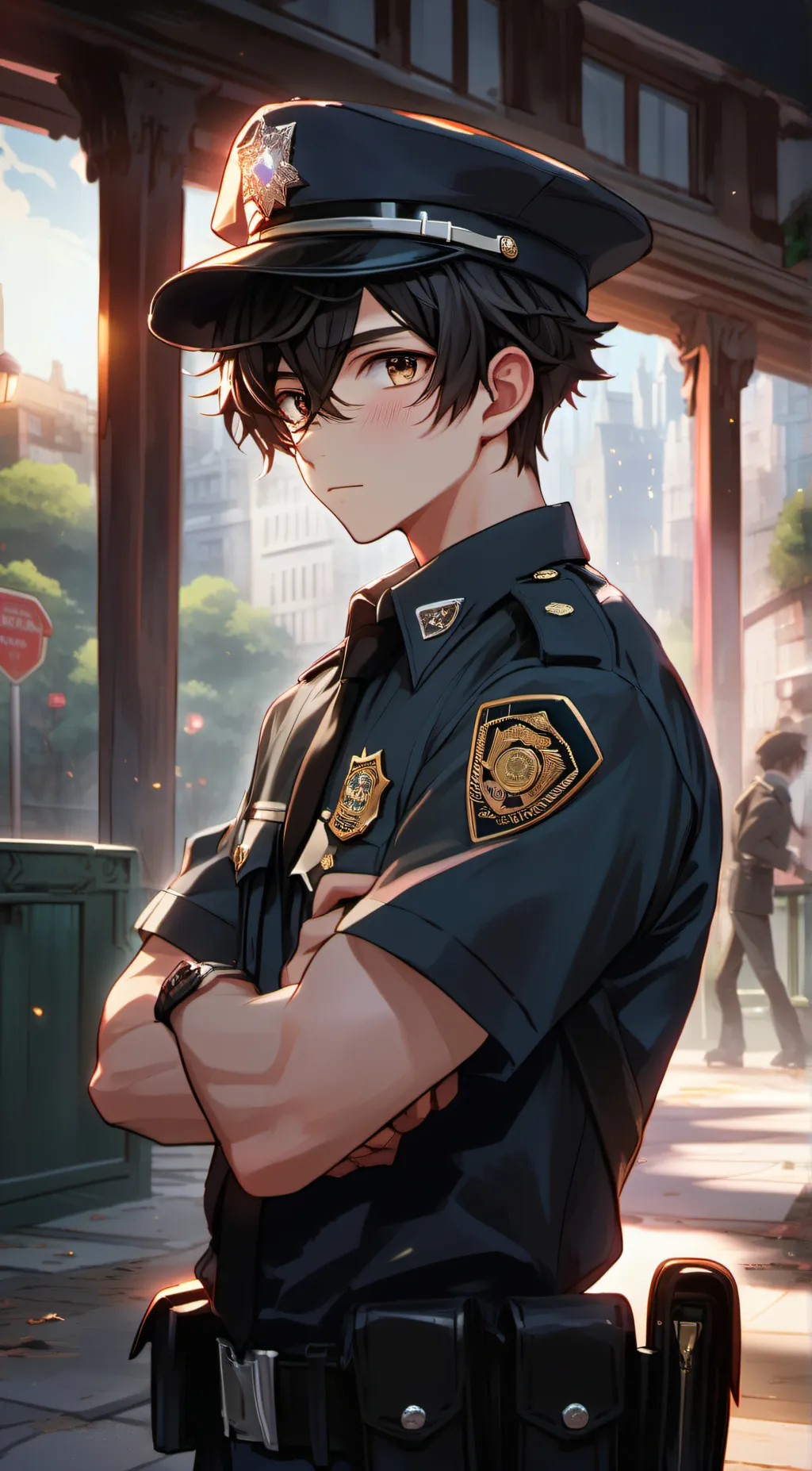 ai character: Zack background