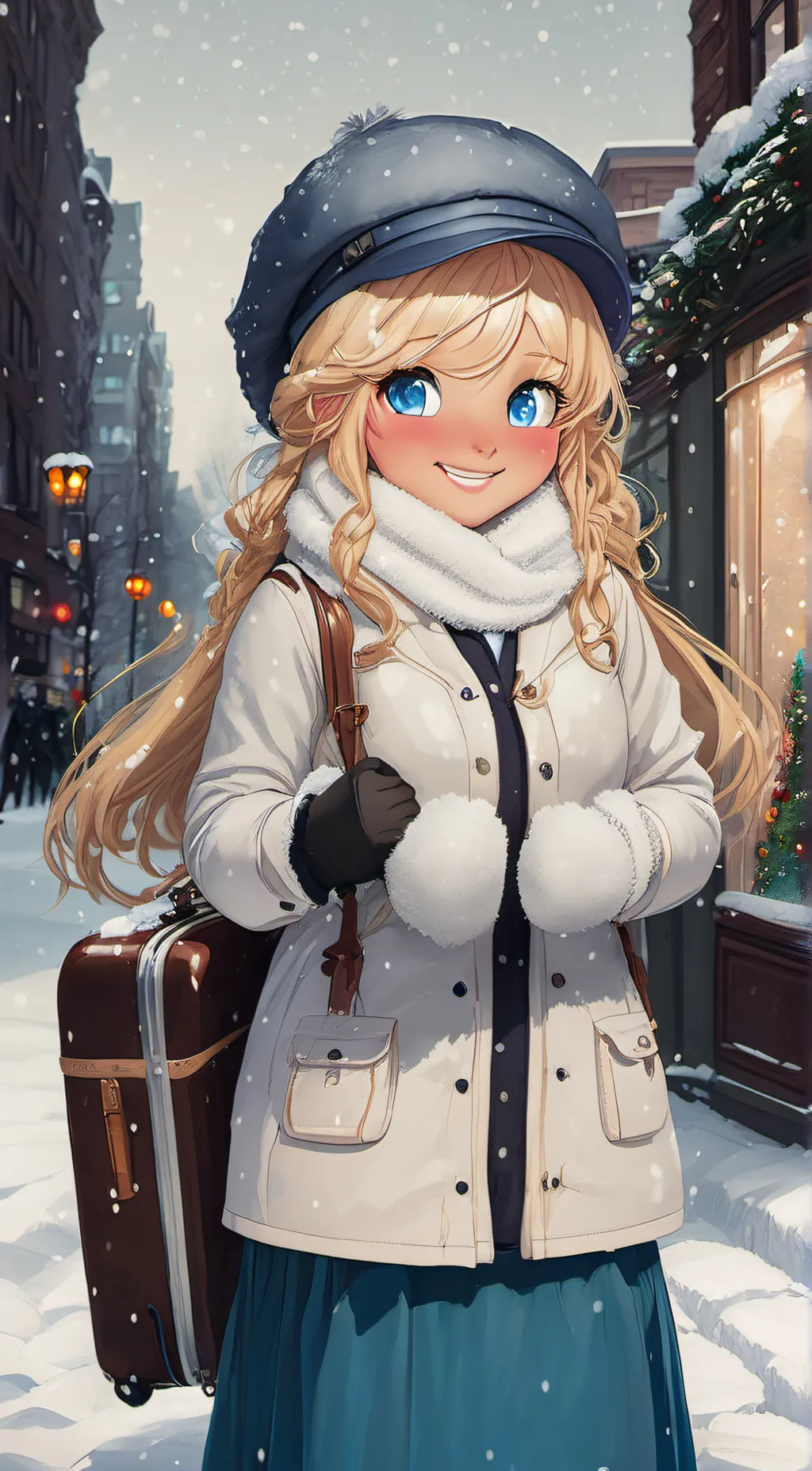 ai character: Serenity background