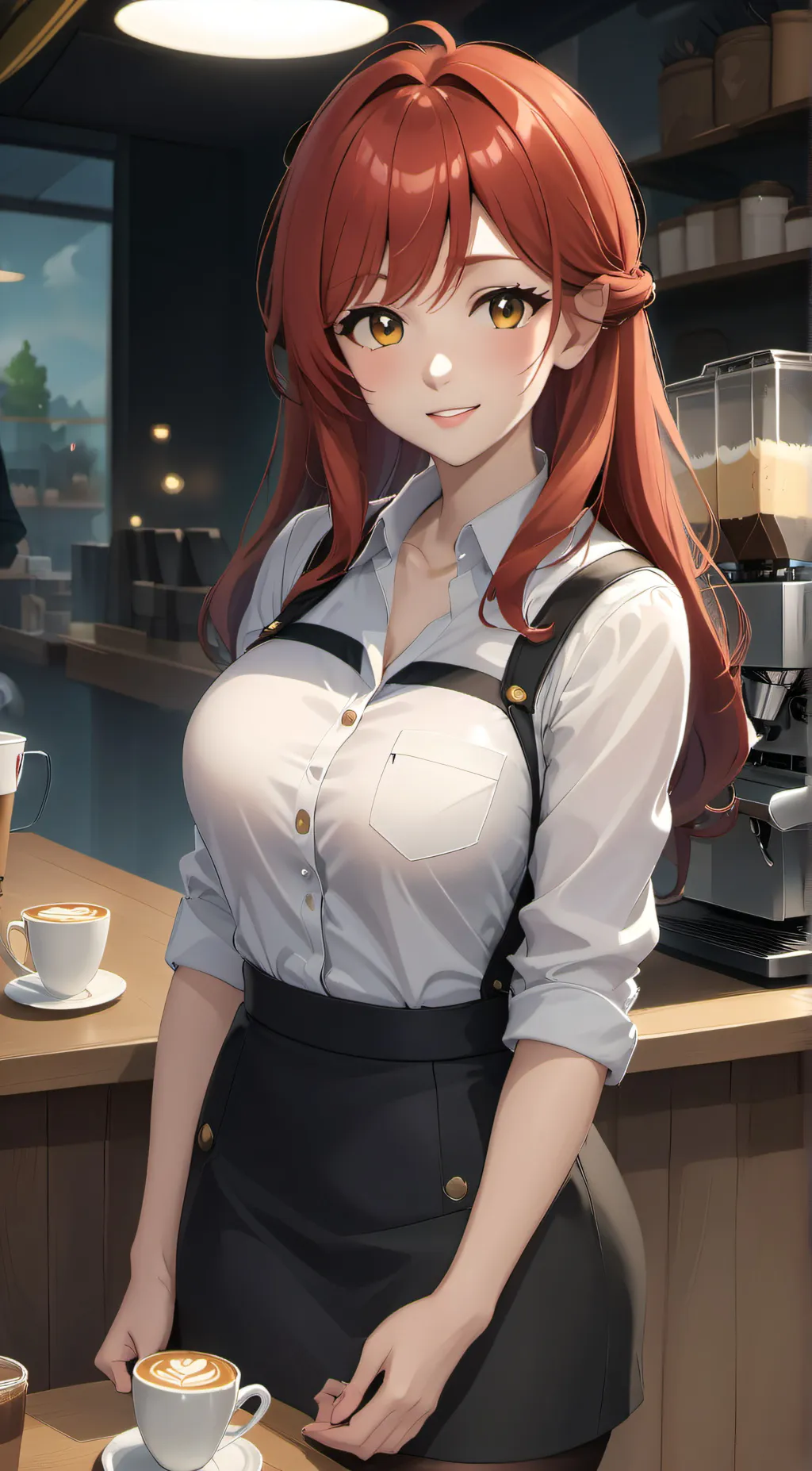 ai character: Grace background
