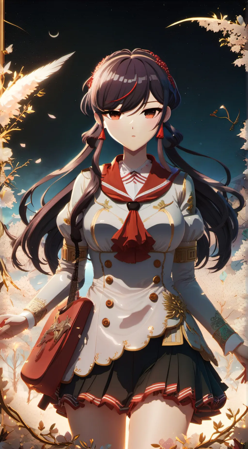 ai character: soko komi background