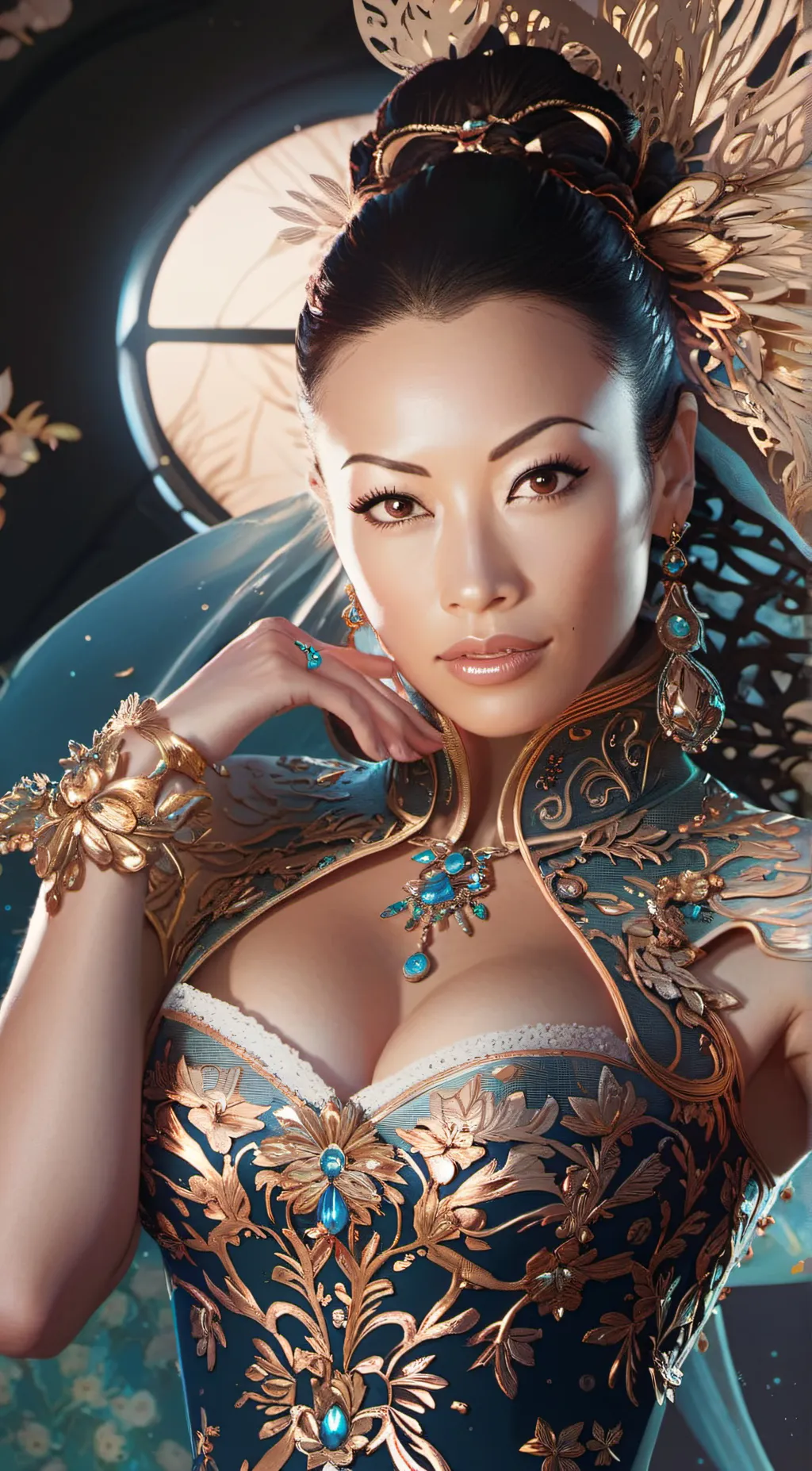 ai character: Zoe Zen background