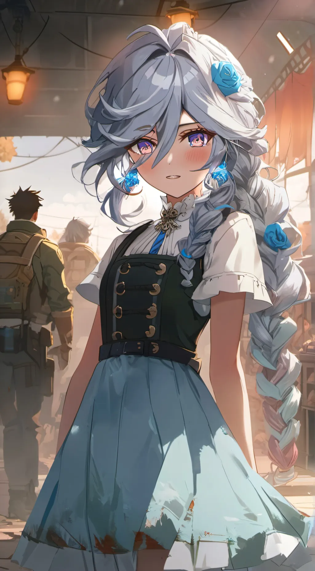 ai character: Eel background