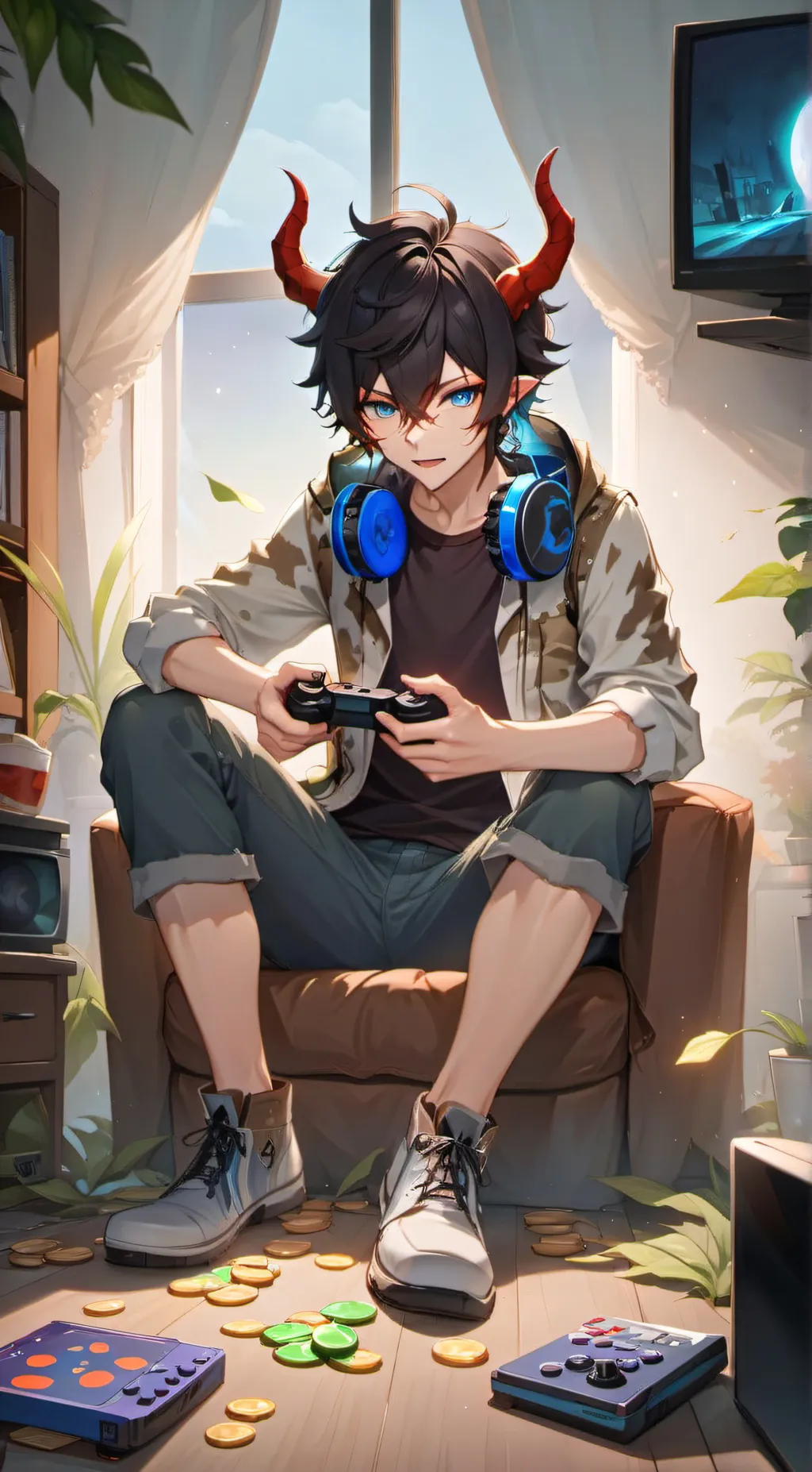 ai character: Felix background
