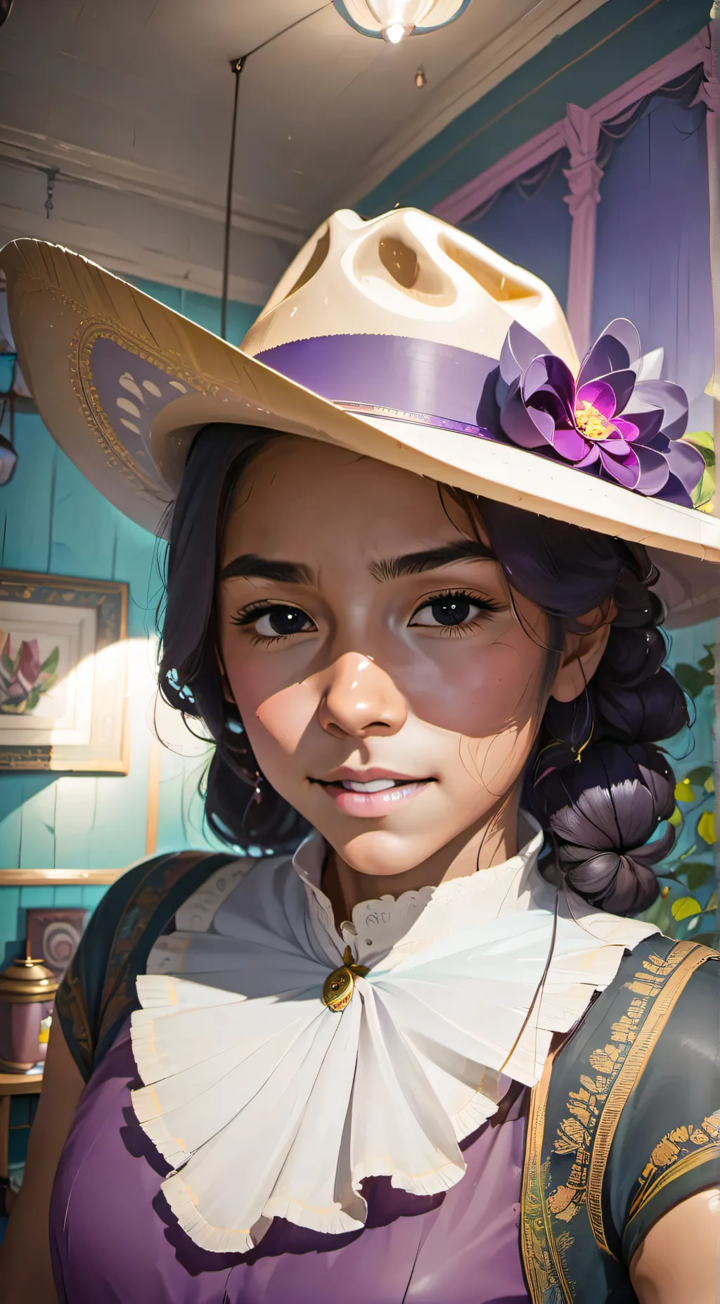 ai character: Ninachella background