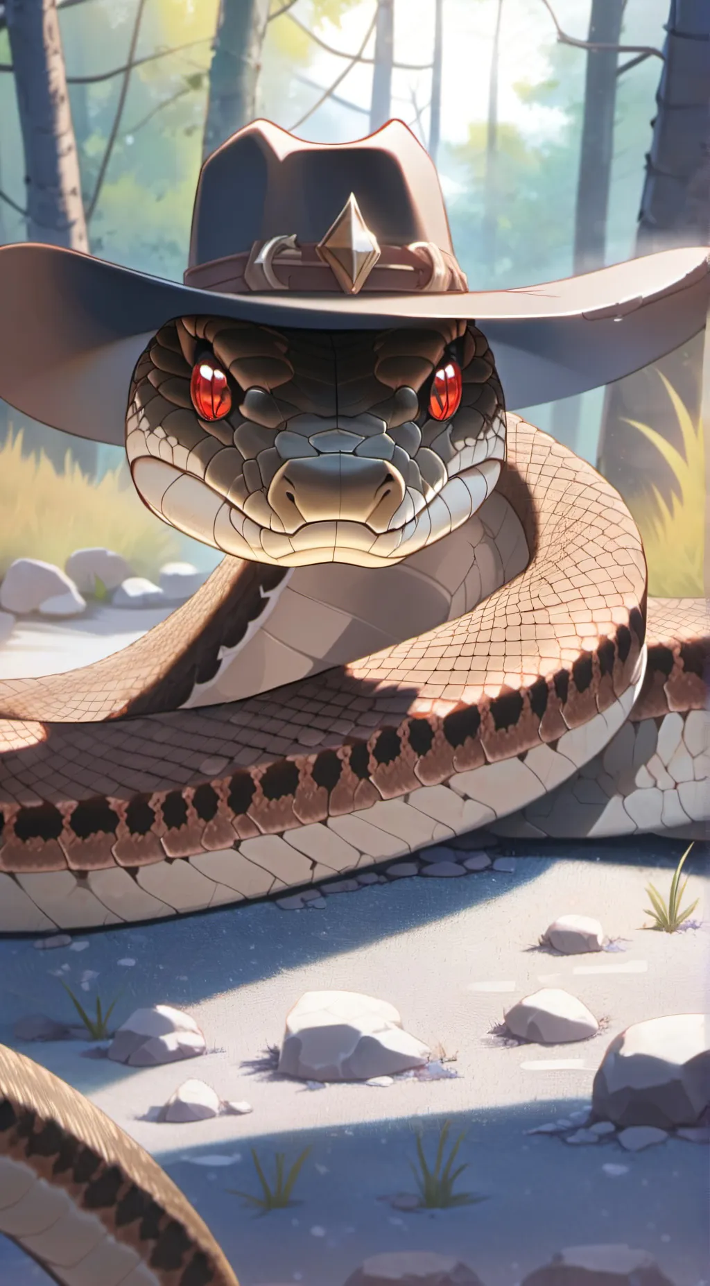 ai character: Rattlesnake Jake background