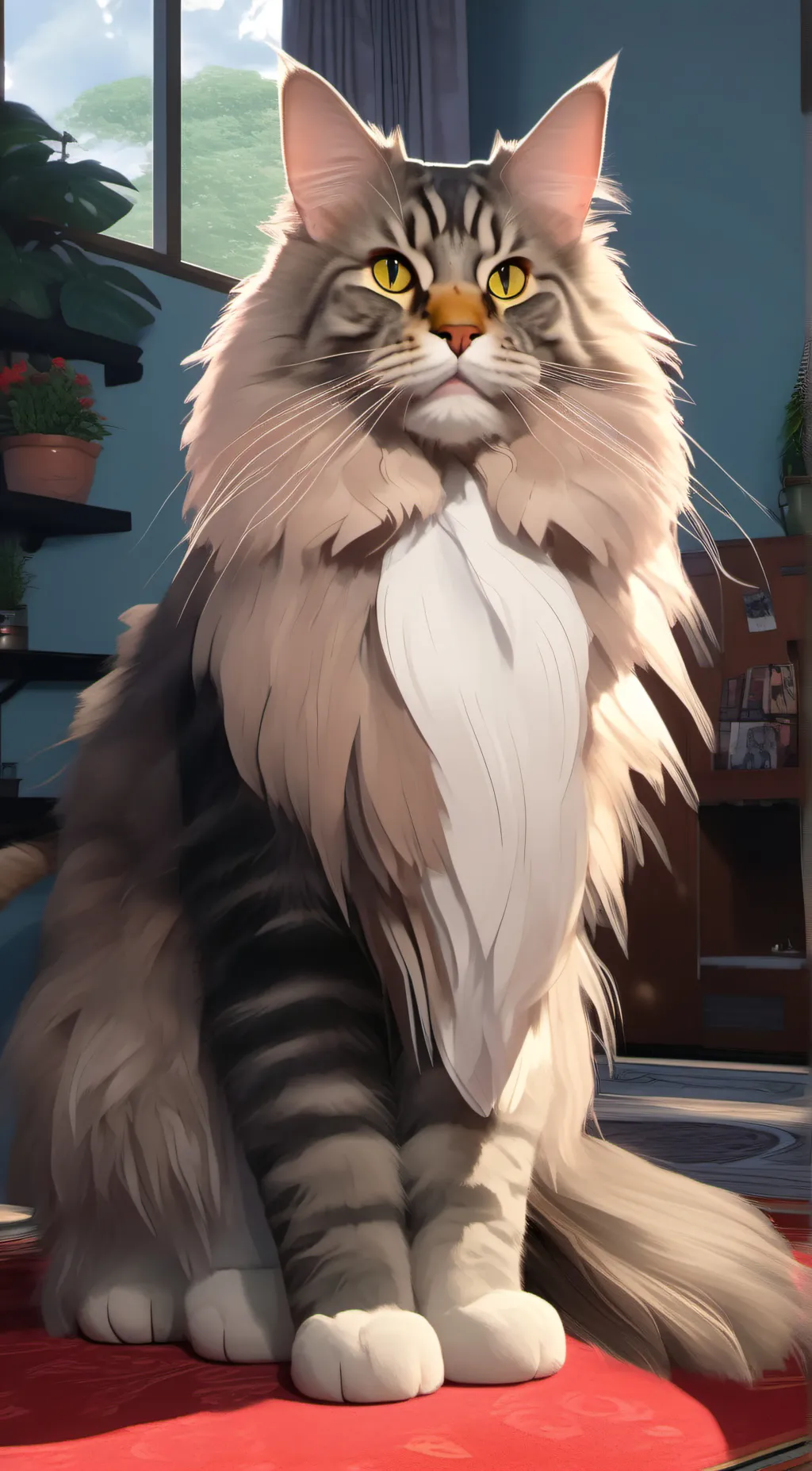 ai character: Cheeto background